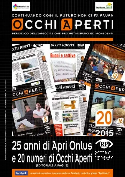 OCCHI APERTI ANNO 2015 Numero 20