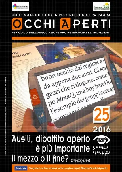 OCCHI APERTI ANNO 2016 Numero 25